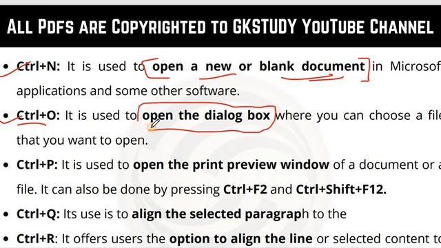 MS - Word Shortcut Keys !! HP JOA 939 & All Other Upcoming Exams !! Computer Section for JOA Exams смотреть онлайн
