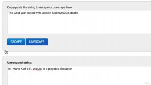 Day 34 - 305-Unescaping HTML Entities