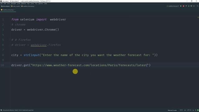 How to make a Weather Forecaster in 5 lines of Python смотреть онлайн