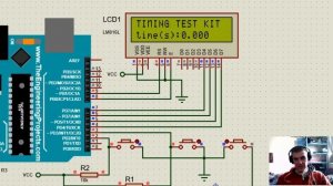 Протеус 8 симуляция таймера - секундомера на Arduino Uno. Статья в описании