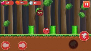 КРАСНЫЙ ШАРИК !СУПЕР ШАРИК RED BALL!HERO BALL!ИГРА КАК МУЛЬТФИЛЬМ!  # 4 ЧЕТВЕРТАЯ СЕРИЯ!