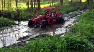 Багги испытание по грязи