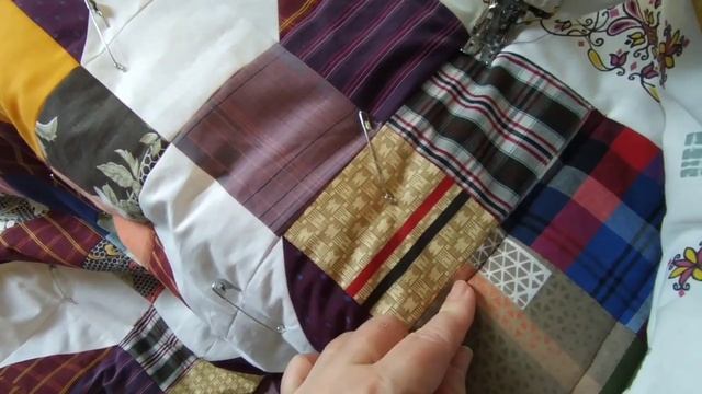 61. Подготовка к Стёжке. Стёжка лоскутного покрывала.Пэчворк для новичков. Квилтинг. смотреть онлайн