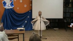 Кружится снег пушистый - Беляева София