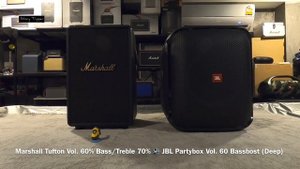Marshall Tufton vs JBL Partybox Encore