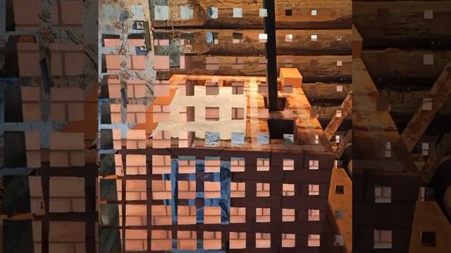 Печь шведка, сложенная в д. Палкино. смотреть онлайн