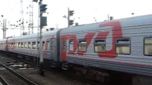 ЧС2т-1038 с поездом СПб-Махачкала/Московский/отправление