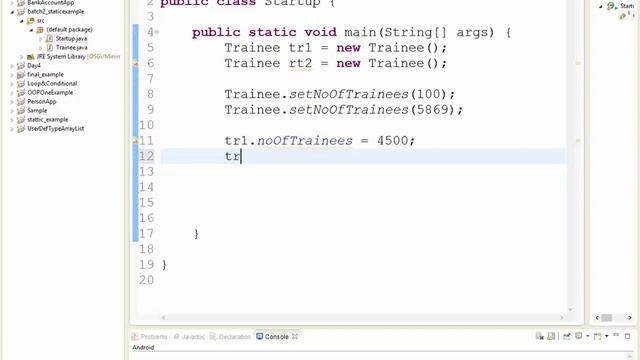 15. Android App Development by BASIS (OOP-Java Static in Bengali) смотреть онлайн