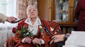 100-летняя мозырянка вспоминает День Победы