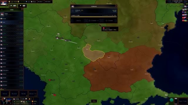 Сербская Империя. в Age of History 2. Прохождение Age of Civilization 2. смотреть онлайн