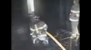 Работа с пожарным стволом