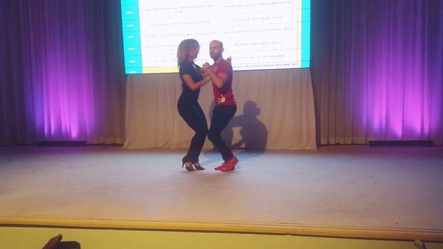 Ataca y Alemana intermediate bachata workshop at Miami Bachata festival 2016 смотреть онлайн