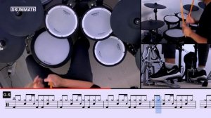 Proud Mary - Creedence Clearwater Revival (★★☆☆☆) Pop Drum Cover with Sheet Music