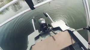Холодный пуск мотора Хайди 9.9 про