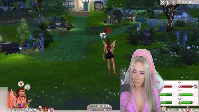 TWIN FAIRIES! | The Sims 4 Cottage Living #1 смотреть онлайн