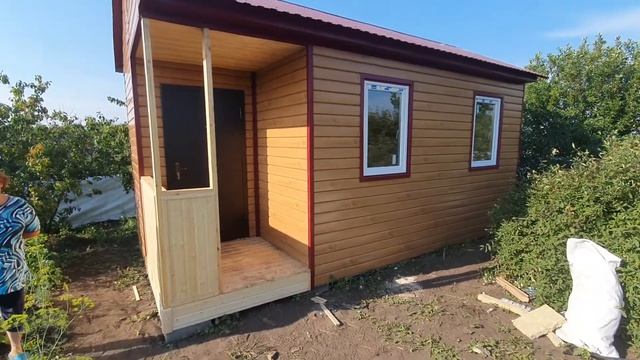 Дачный домик 3х6м от компании Лесное раздолье Омск