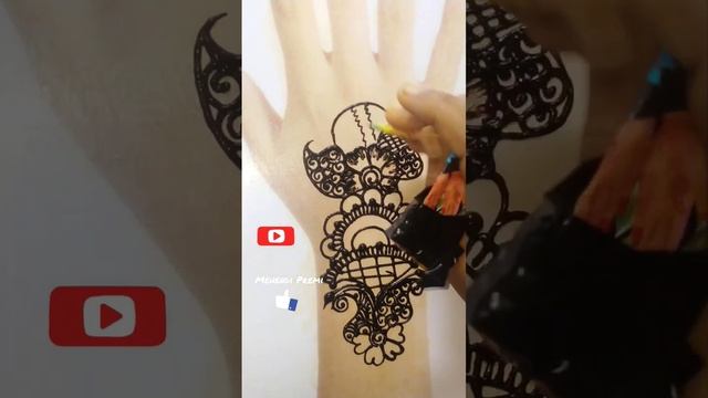 arabic mehendi design ?#shorts #youtubeshorts #viral @Mehendipremi