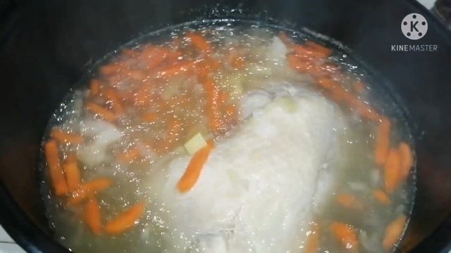Диетический куриный суп. РАЗГРУЗОЧНЫЙ.