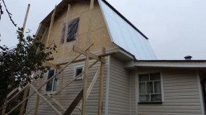 Пристройка. Жилая пристройка к старому дому 4х5м