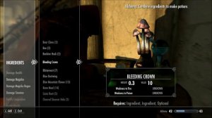 Skyrim Assassin Legendary Difficulty 21 Alchemy