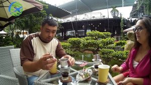 Вьетнамский кофе, Вьетнамская кофейня "Đôi Dép Caffe" Вьетнам Нячанг.