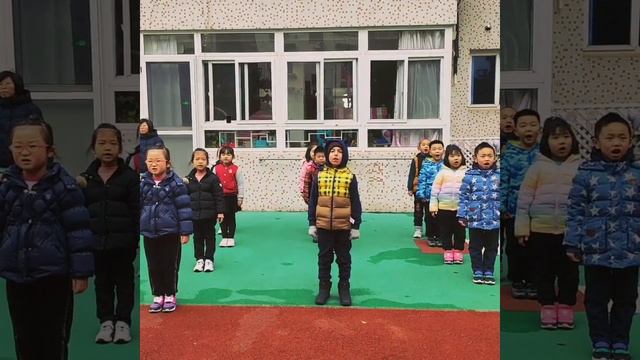 Типичное утро в детском саду Китая
