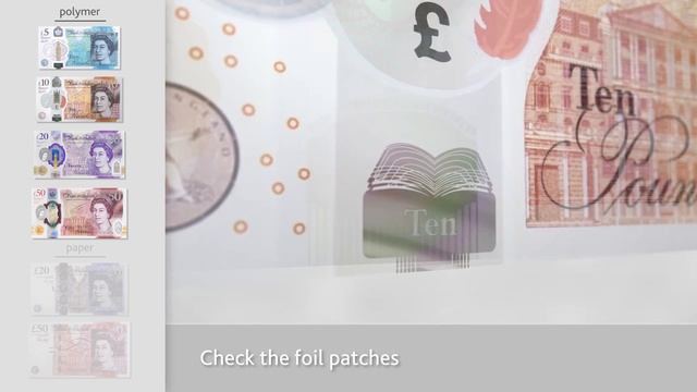 Key security features of Bank of England banknotes смотреть онлайн