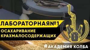 Лабораторная работа №1. Осахаривание крахмалосодержащего сырья