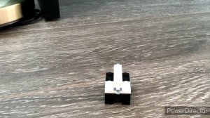 how to build a lego Minecraft panda