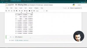 069- Day 19: Pandas part 3: Missing Data in Pandas مهم[Complete ML Track in Arabic] #DataScience #M