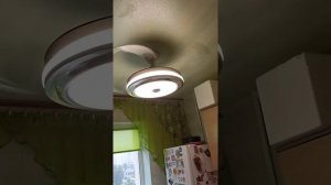 люстра с вентилятором