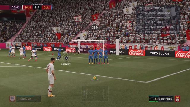 FIFA 21_bruno Fernandes free kick смотреть онлайн