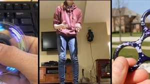 СПИННЕР ТРЮКИ! ? Трюки со спиннером для начинающих ?!!