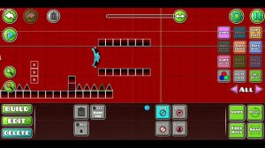 Я достроил Полный сник пик обновления 2.2 в Geometry dash!