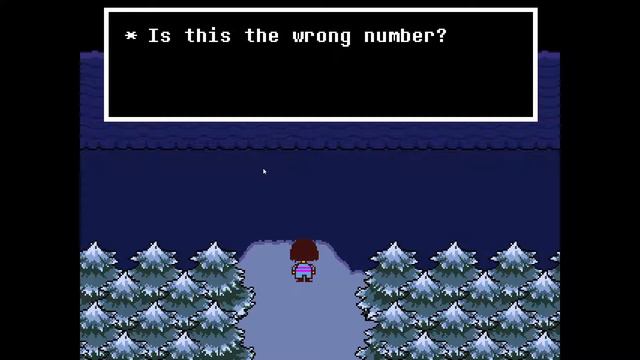 UNDERTALE - Wrong Number Song смотреть онлайн