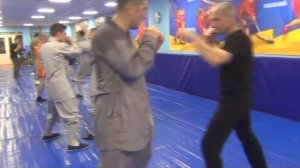 Тренировка по кун-фу - Саньда.