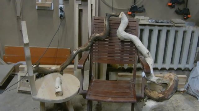 Кресло в стиле "Адирондак". Часть 1. Chair. The Style Is "Adirondack".Part 1. смотреть онлайн