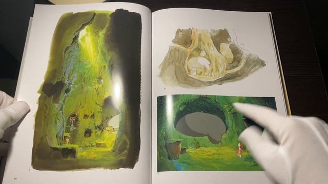 ОБЗОР НА АРТУБУК - МОЙ СОСЕД ТОТОРО #myneighbortotoro #МойсоседТоторо #hayaomiyazaki