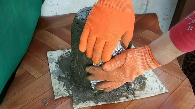 Сделала Что- то Необычное из Горки Песка и Цемента смотреть онлайн