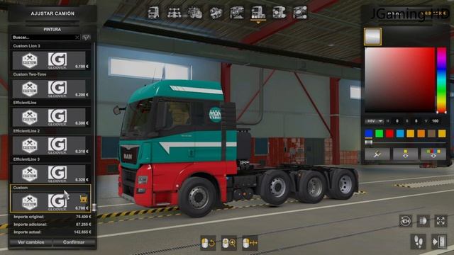 [ETS2 v1.43] MAN TGX E6 by Gloover v1.6 смотреть онлайн