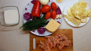 Лодочки из кабачков с курицей