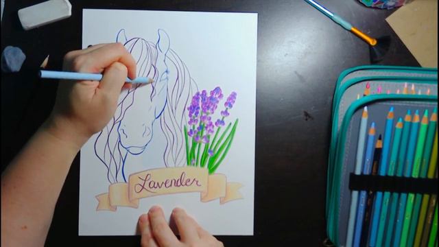 Lavender Horse Process with Music смотреть онлайн
