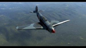 Один на Як-9 против Bf 109 F-4,  мессер залез повыше