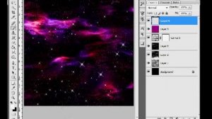 Creating the universe with Photoshop (tutorial)