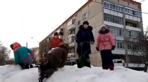 Новогодние радости в посёлке Аэропорт