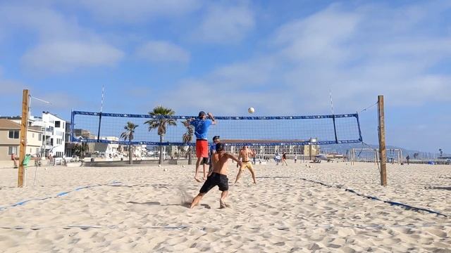 AVP Pro Practice | Beach Volleyball Training Match