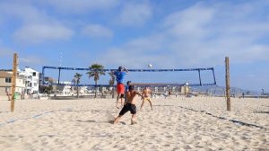 AVP Pro Practice | Beach Volleyball Training Match