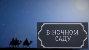 В НОЧНОМ САДУ слова и музыка В Шишкарева