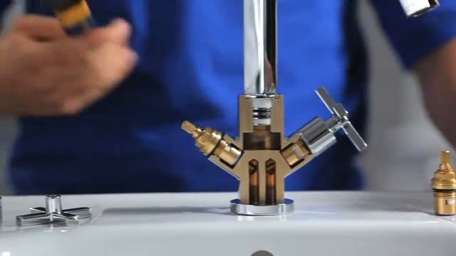 Замена кранбукс в смесителе WasserKraft