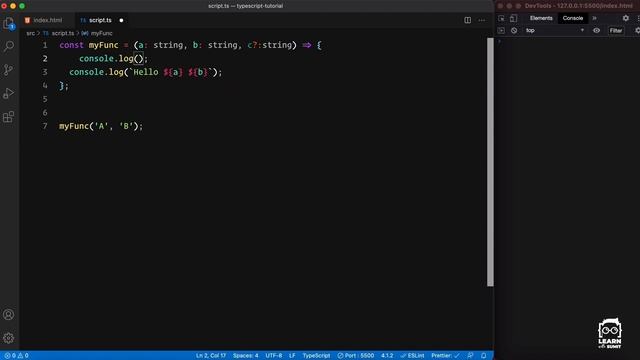 Lesson 6 - How to use Functions - TypeScript Bangla ( বাংলা ) Tutorial Series
